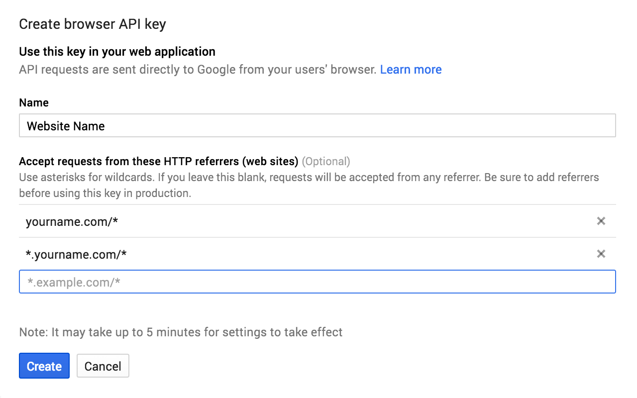 Get a Google Map Api Key Optimizer WP
