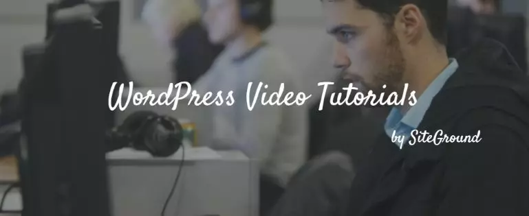WordPress Tutorial SiteGround